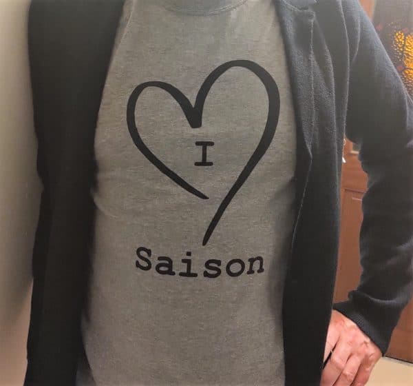 I love Saison tee-shirt